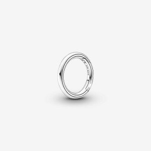 Sterling Silver Pandora Pandora ME Round Openable Link Styling Connectors | 051-GRTQSM